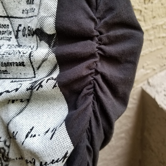 "Only Skin" off the shoulder t-shirt - Picture 4 of 6